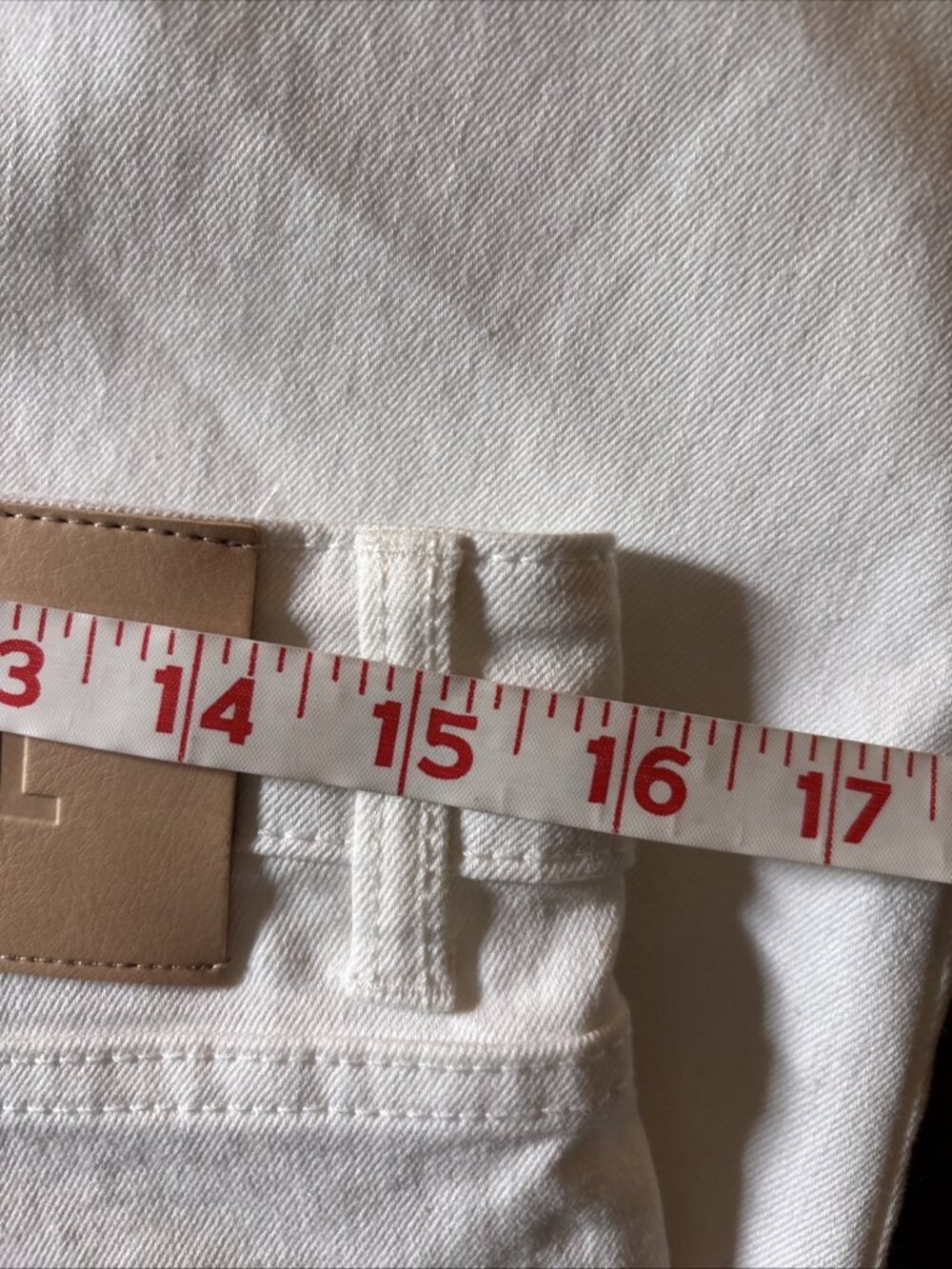 Frye White Ladies Jeans Size 8/29 - Picture 7 of 8